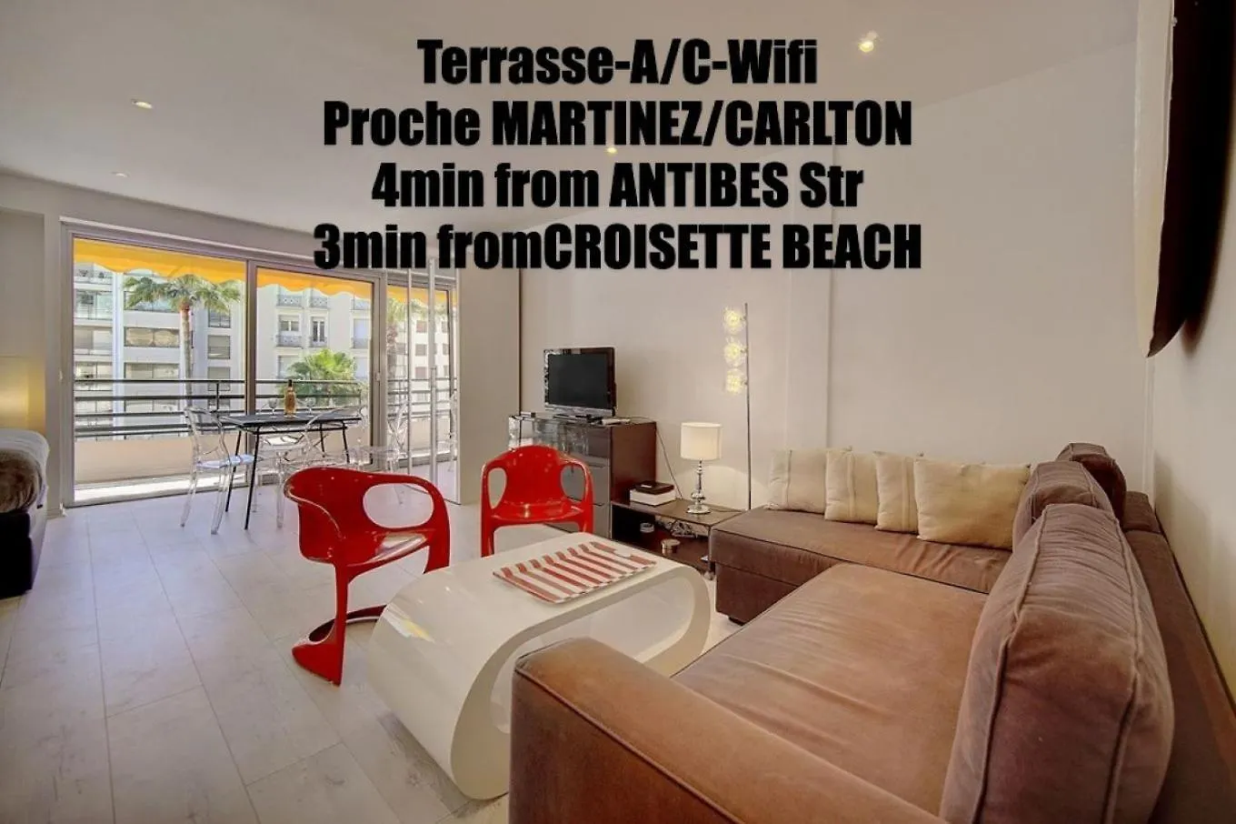 Studio Moderne Et Lumineux Proche Croisette A0B132 Cannes
